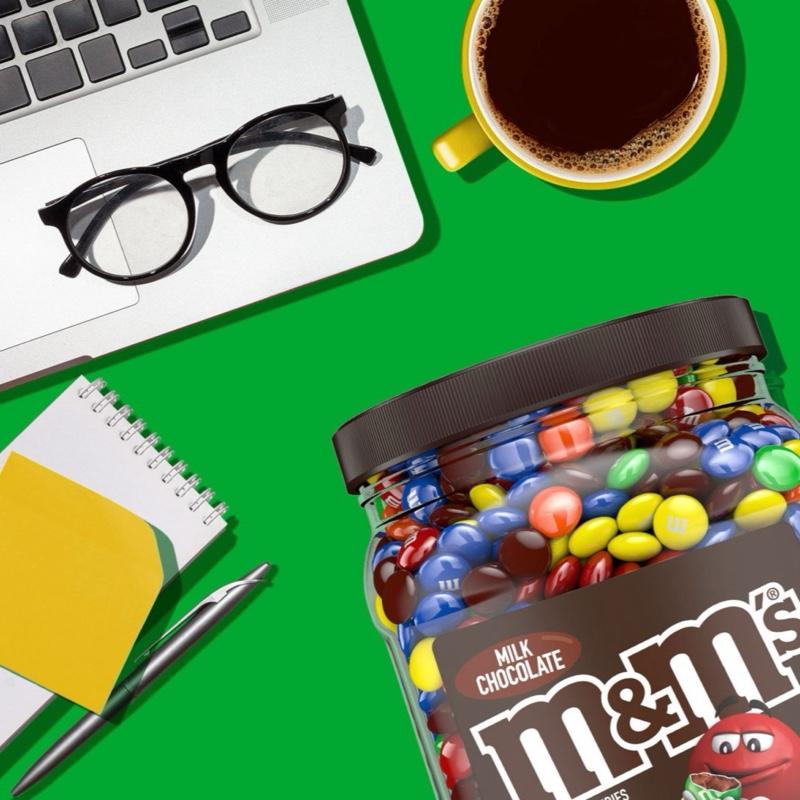 M&M’S Milk Chocolate Candy, 62 oz.