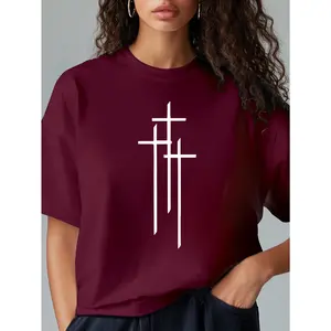 [Belief] Loose-fit T-shirt available in multiple colors - Praise poetry print - Premium quality material - Suitable for choir and church services, evangelism gatherings, summer camps, Easter, Pentecost - Made in the USA