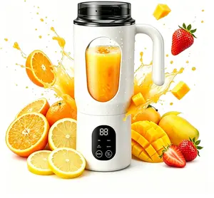 Best Mini Juicer Blender – 2-in-1 Ice Crusher & Smoothie Maker | Perfect for Liquid Diets, Fresh Juice, Shakes, Baby Food | USB Rechargeable & Easy to Clean | Great for Home, Office, Dorm, and Back-to-School Gifts cup portable vegetable