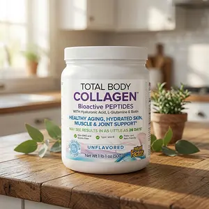 Bioactive Collagen Supplement for Hair Nail & Skin Support - Collagen Powder with Protein Vitamin C & Nutrients - Unflavored - 500g, 38 Servings