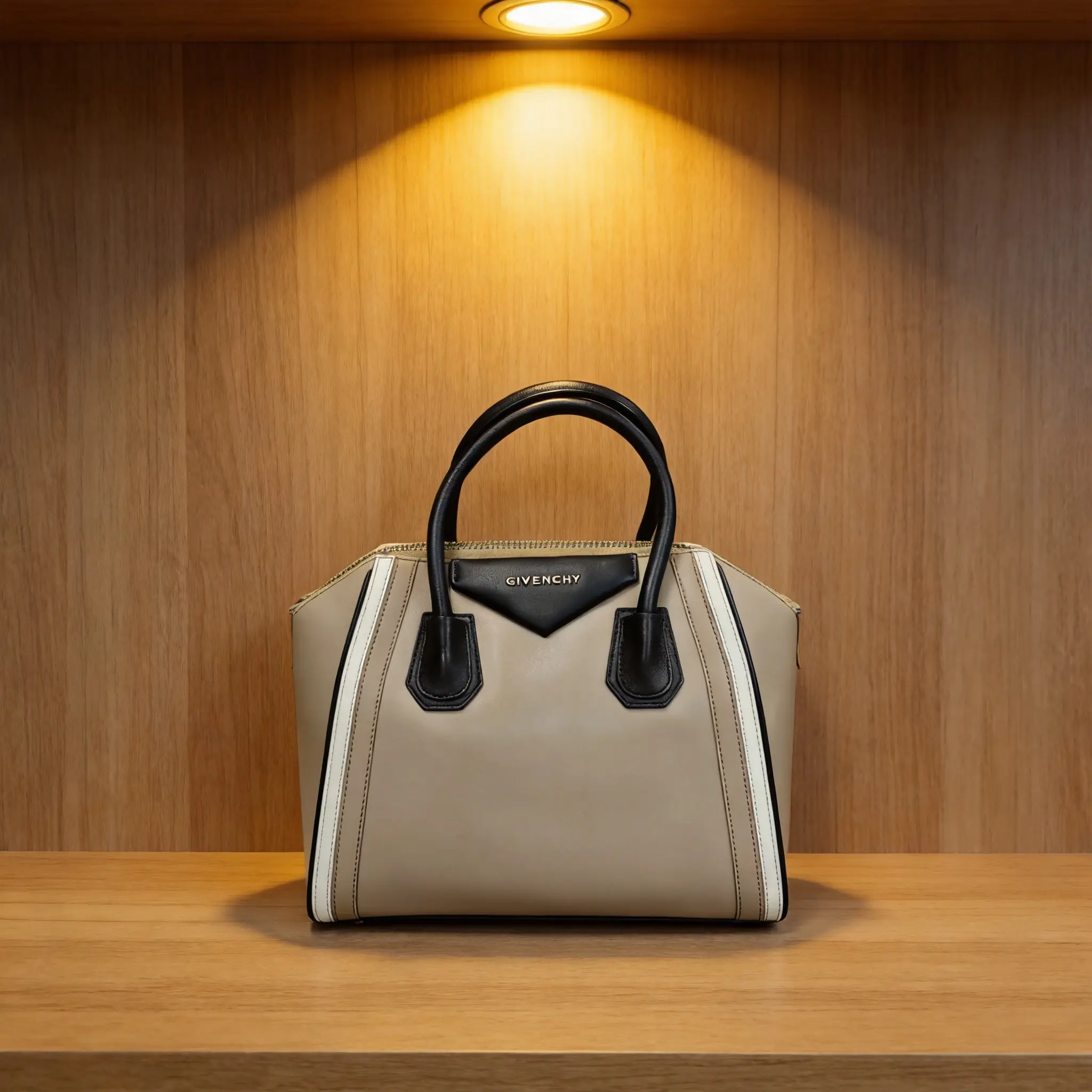Pre-owned GIVENCHY Leather Shoulder Bag D0521546814