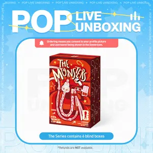 [LIVE UNBOXING] POP MART THE MONSTERS × FIFA SERIES-Long Lanyard Blind Box.