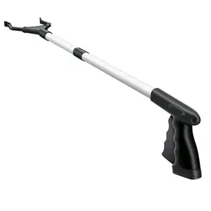 32" Foldable Lightweight Grabber Reaching Tool, Elderly Assist Pick-Up Tool, Garden Trash Claw Litter Picker for Outdoor Cleaning