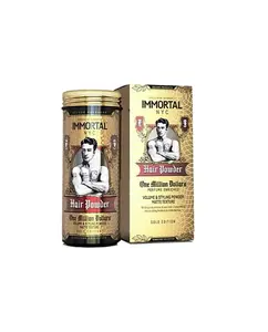 ImmortalNYC One Million Powder 20g Matte Finish Lightweight 5-in-1 Face Powder for All Skin Types Compact Gold Edition