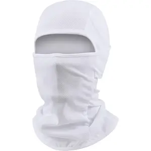 Peargar Basics Summer Balaclava Ski Mask - Full Head Cover with Sun Protection for Motorcycle & Football