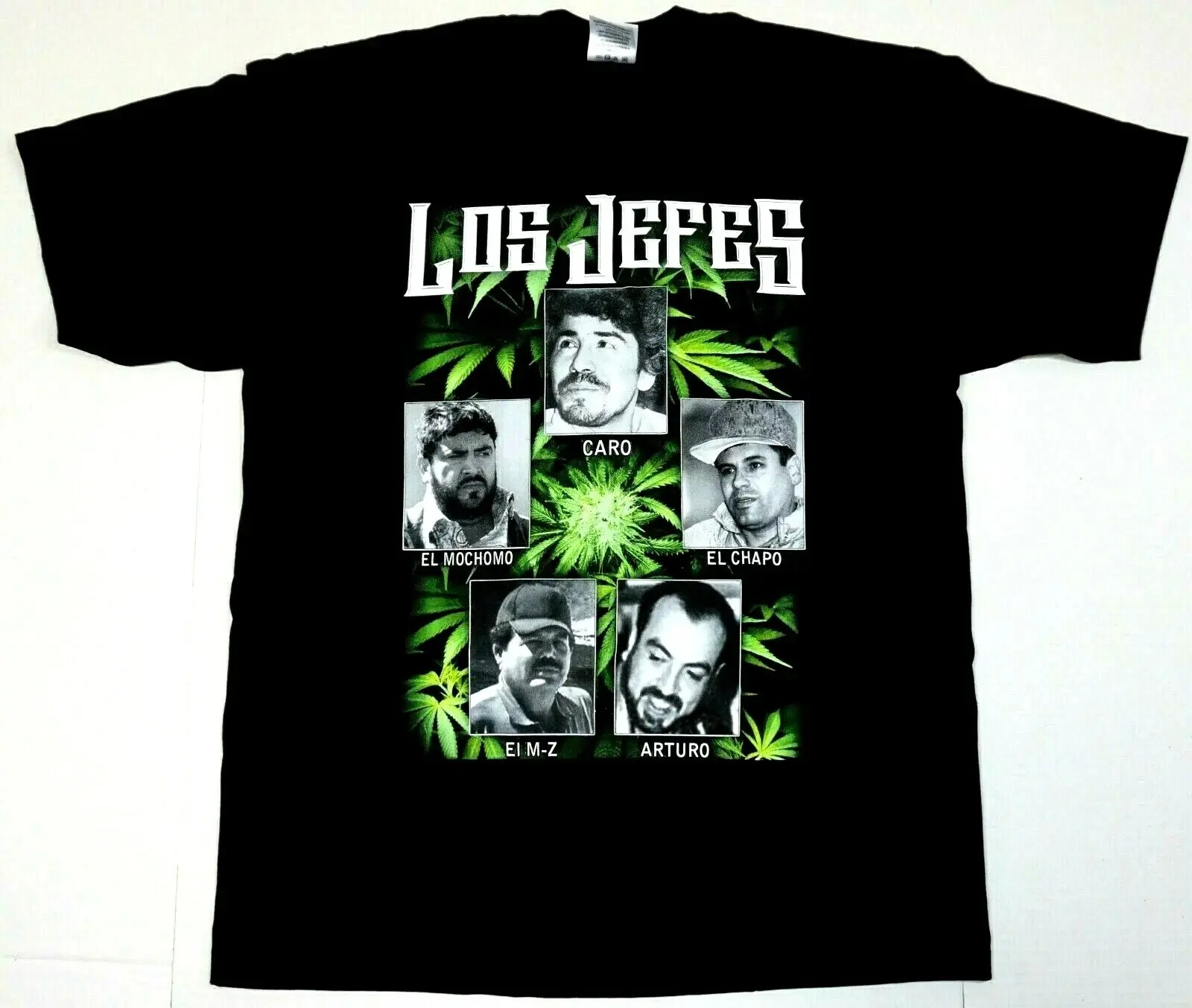Los Jefes T-shirt Cartel Empire Urban Streetwear Men's Tee New, Graphic tees, Streetwear, Men gifts, Short sleeve, cotton, Top, Menswear