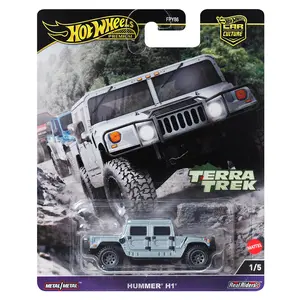 Hot Wheels Car Culture 2024 Terra Trek Hummer H1 Diecast Model Car 1:64 Scale