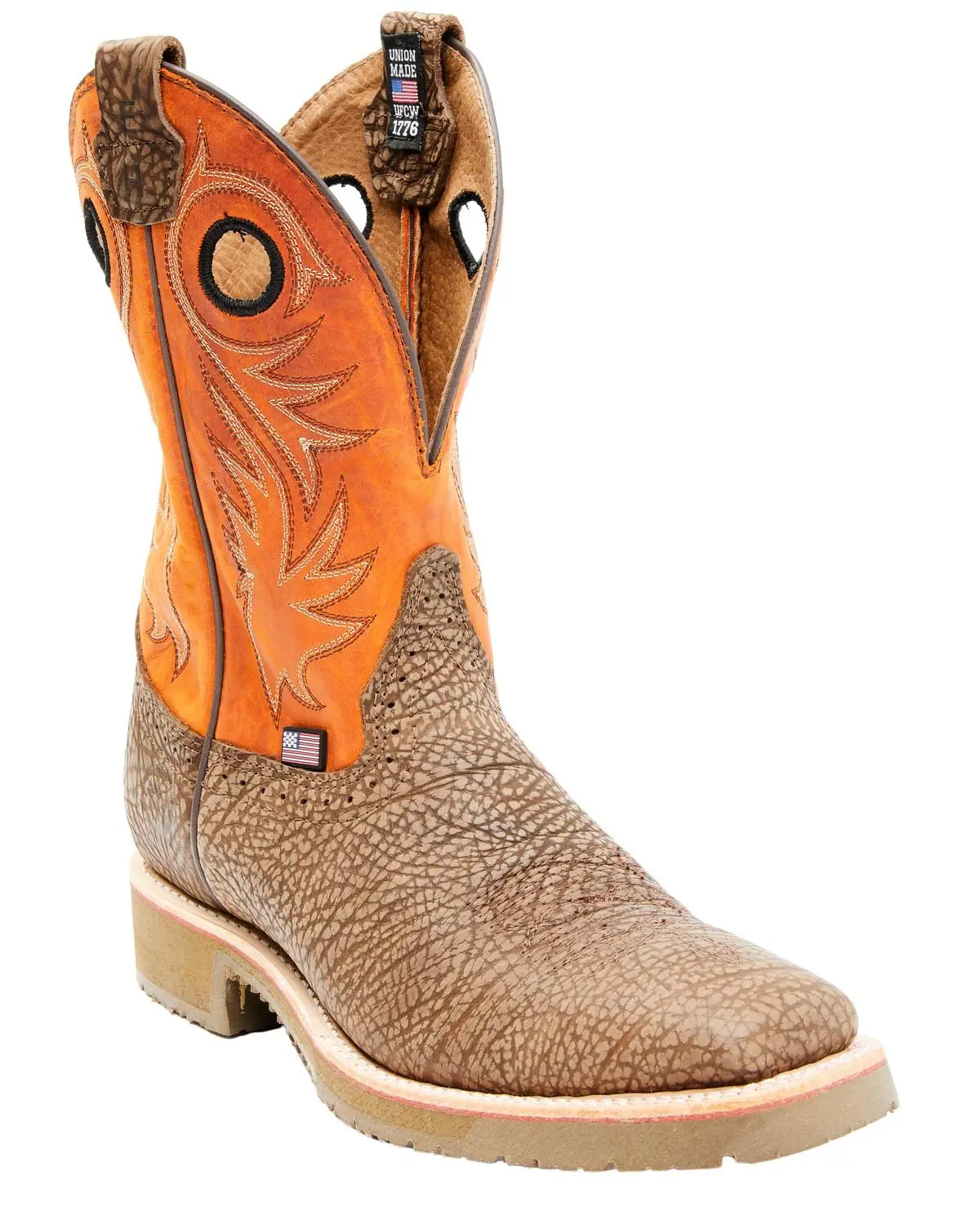 Double H Men's Luis  Western Boot Broad Square Toe - Dh4564