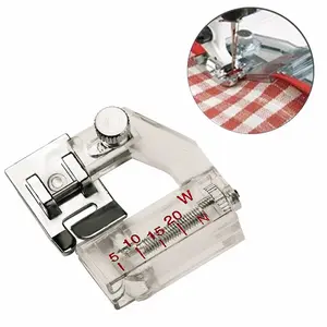 Sewing Machine Accessories Diy Sewing Sewing Machine Presser Foot Snap on For Brother Janome Adjustable Bias Tape Bindin