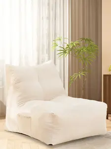 Bean Bag Chair, Cozy Lazy Sofa, Inflatable Floor Beanbags Filled with High-Density Memory Foam, for Living Spaces, Bedrooms, Workspaces fluffy furniture