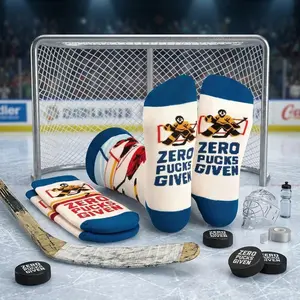 Funny Novelty Socks for Sports Fans and Players - Cool Gifts for Men, Women, & Teens, Comfortable Breathable Athletic Socks Perfect for Casual Wear, Daily Use, and Sports Activities, Unique Design Fashion Style