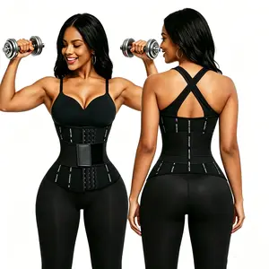 New waist fitness belt, back support posture correction strap, with multiple adjustable buckles and wide Velcro, suitable for sports and daily wear, protects the waist
