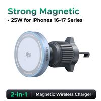 Qi2 25W MagFlow Wireless Car Charger