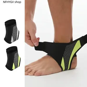 Unisex 2Pcs Adjustable Ankle Compression Support Straps, Practical Ankle Wrap Cuff, Made of High-Quality Material, Breathable And Lightweight Design, Prop 65 Safe With Secure Fit, Reliable Protective Accessory for All Kinds of Daily Use