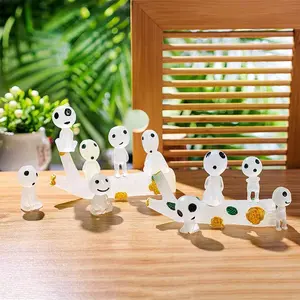 Glow in Dark Tree Elves Decorations, Miniature Fairy Luminous Ghosts for Garden, Aquarium, Dollhouse, Potted Plants, Christmas DIY Supplies, Collectible Room Decor