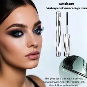 Sanzitang Waterproof Lengthening & Curling Mascara Base – Smudge-Proof, Long-Lasting, Natural & Defined Lash Primer, 3.2g