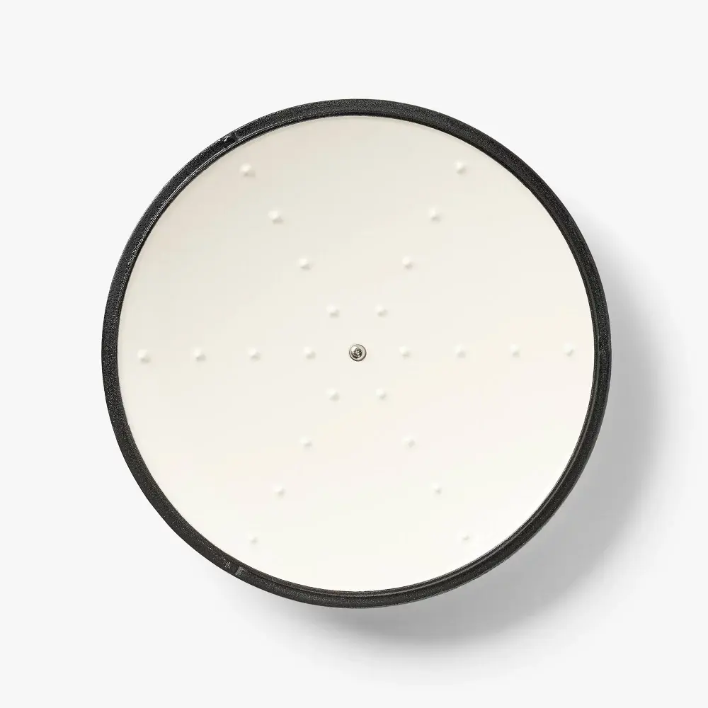 Figmint 5.5qt Enamel Finish Round Dutch Oven with Lid, Sage Green - Ideal for Everyday Cook