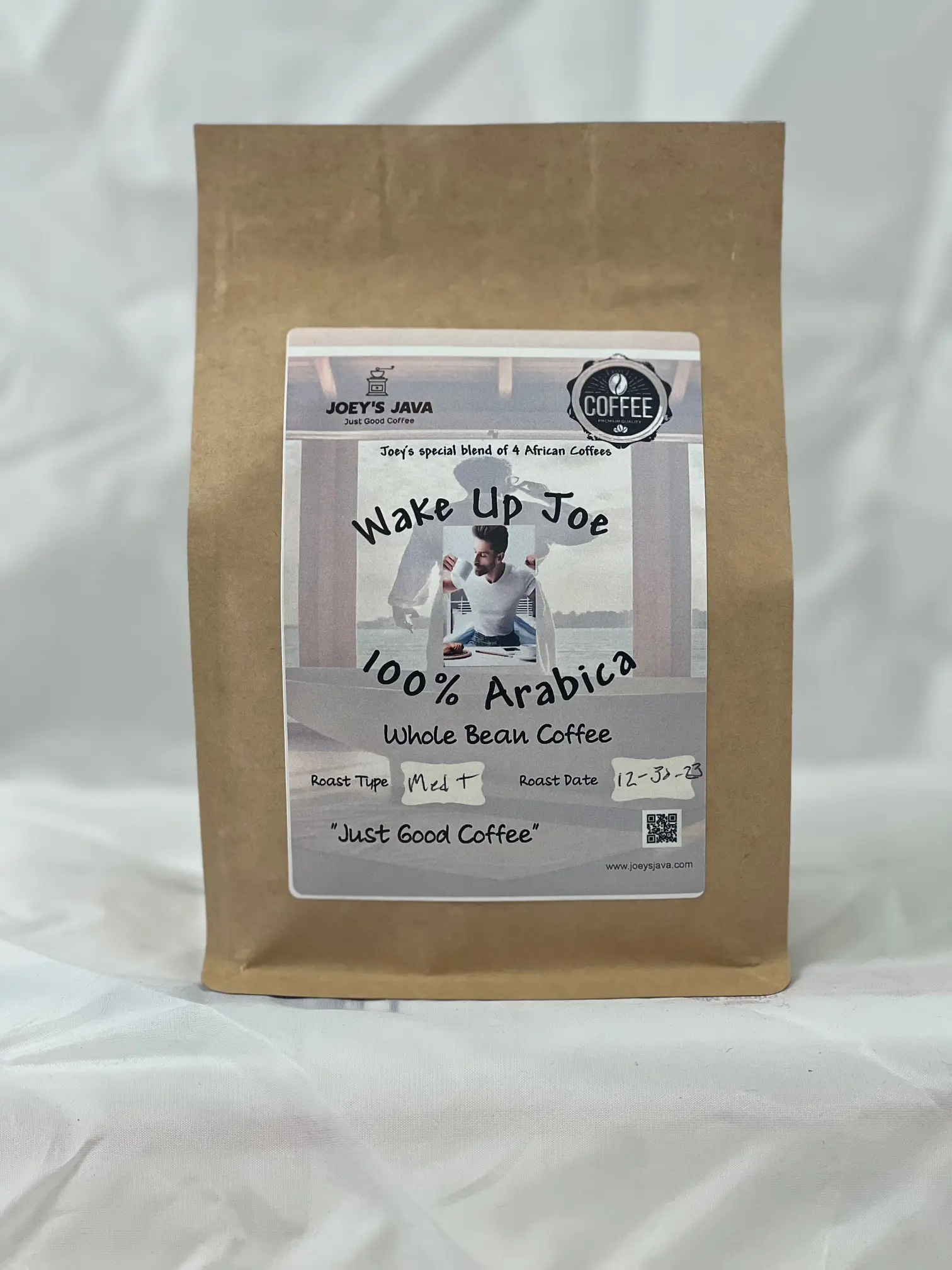 Joey's Java "Wake Up Joe" blend coffee