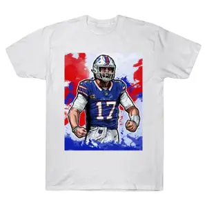 Allen flex T-Shirt,Football Graphic T-Shirt,Casual Streetwear,Unisex Cotton T-Shirt,Trending,Viral,Fan Apparel for OBJ Fans,Gift for Him and Her