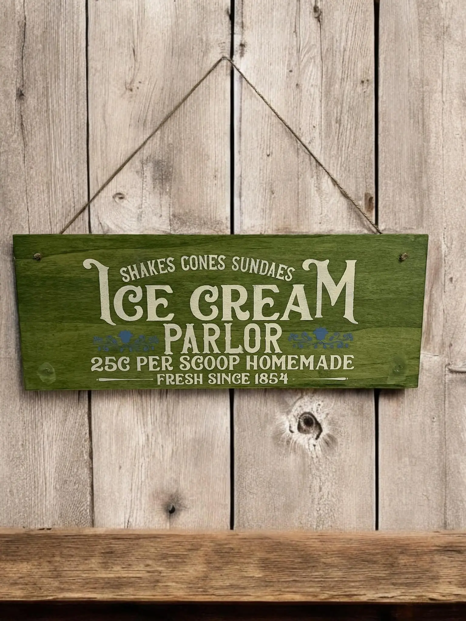 Wooden Vintage Sign Board - Classic Design for Home Decor and Event Signage