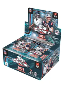 2025 Topps Chrome NFL Football Jumbo Box