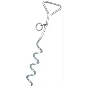 Camco 42572 Spiral Anchor Tie-Out With Ring