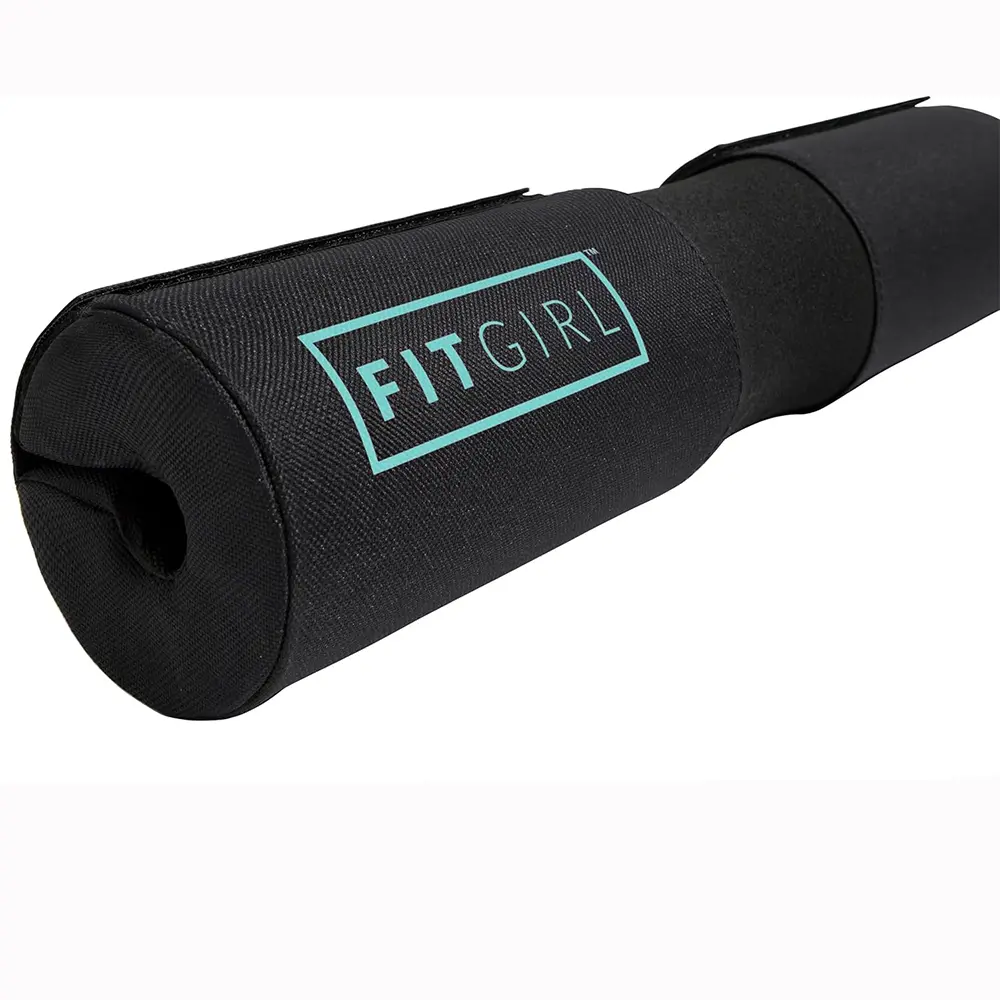 Squat Pad and Hip Thrust Pad for Leg Day, Barbell Pad Stays in Place Secure, Thick Cushion for Comfortable Squats Lunges Glute Bridges, Olympic Bar and Smith Machine