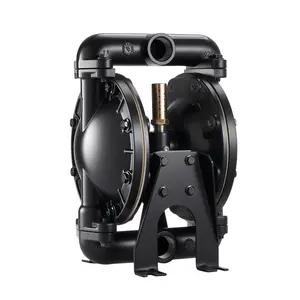 VEVOR Air Operated Double Diaphragm Pump, Summervibes,Summervibes, 35 GPM, 1 inch Inlet & Outlet Pneumatic Waste Oil Transfer Pump, Max 114 PSI, Aluminum Alloy Body, Air-Operated for Diesel, Grease, Kerosene, Gasoline & Oil