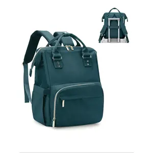 Casual Large Capacity Travel Backpack, Fashionable Multi-pocket Design Backpack, Lightweight Multi-function Business Travel Backpack for Work & School & Travel