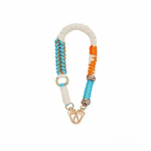 Short Wrist Strap Hand-woven Mobile Phone Chain Accessories For Phone Travel Anti-lost Portable Universal Trendy Mobile Phone Lanyard