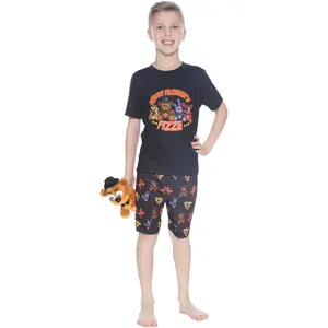Five Nights at Freddys Plushy Pizza Pajama Short Set