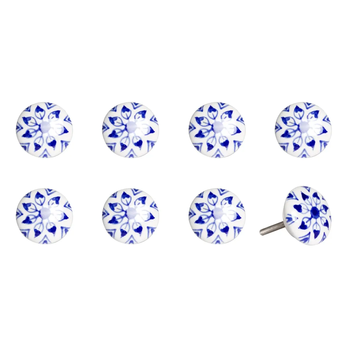 Knob-It 676685031273 Home Decor Classic Cabinet & Drawer Knobs 8-Piece K000006