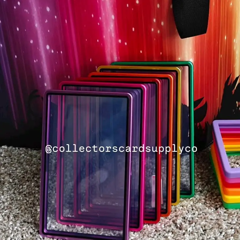PSA Slab Protector, Metal Slab Bumper Case UV Resistant -Graded Grade Guard Stackable Magnetic Aluminum Card Holder for Graded Display Cards Sleeves Protection Layer - TikTok Shop PSA Slab Protector, Metal Slab Bumper Case UV Resistant -Graded Grade Guard Stackable Magnetic Aluminum Card Holder for Graded Display Cards Sleeves Protection Layer - TikTok Shop