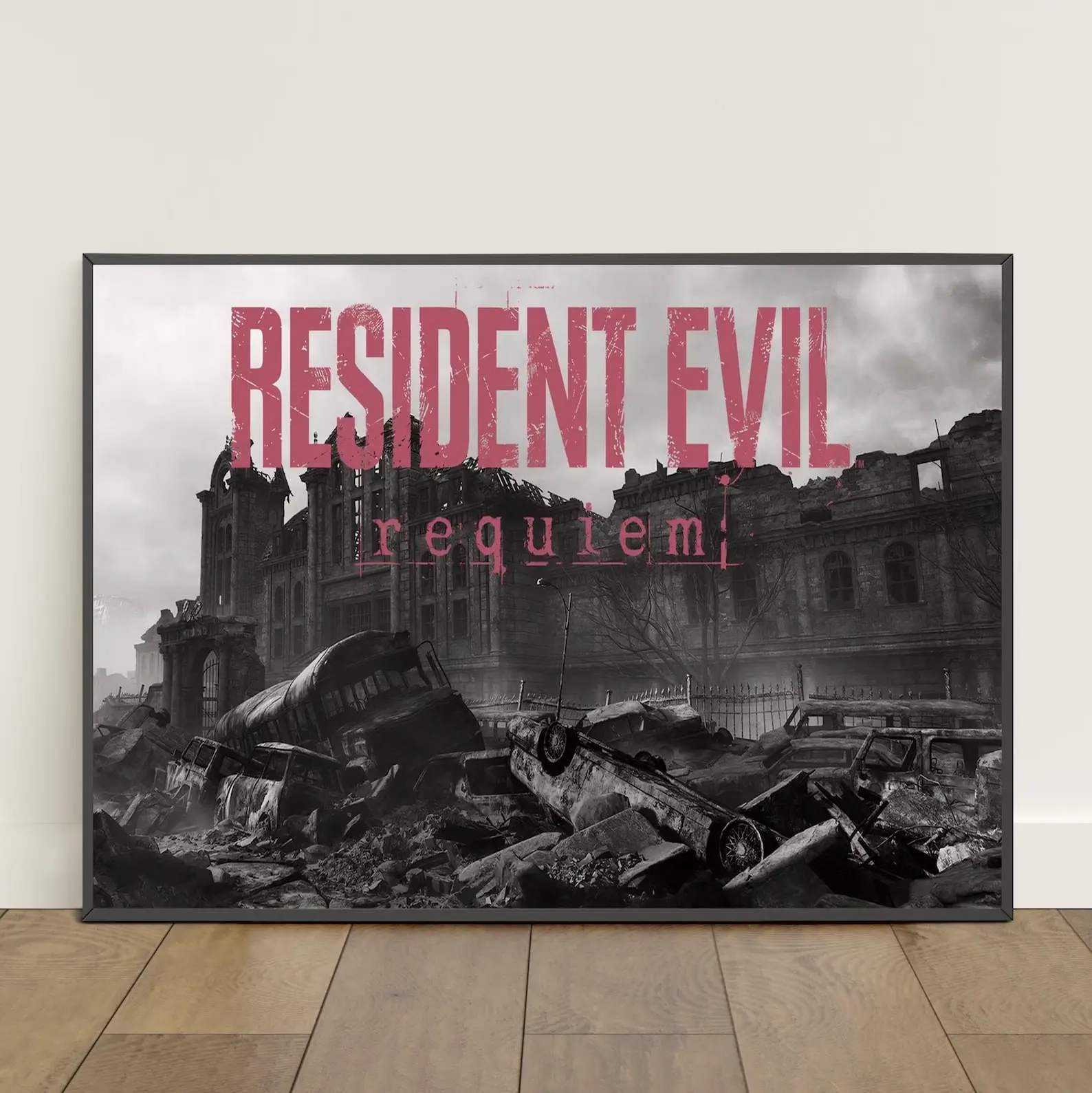 Resident Evil Requiem Poster Print Unframed | Leon Kennedy Wall Art | Game 5