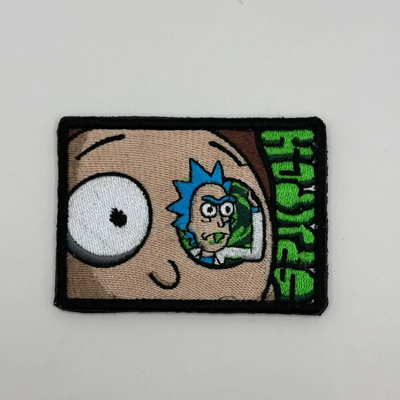 Stxtch embroidered pop culture patch- Morty I’m a patch! , high quality embroidered patch for clothing