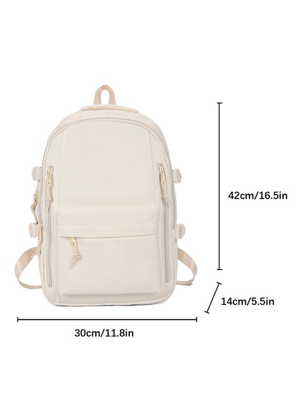 2024 New Style Solid Color Large Capacity Backpack, Waterproof Backpack for Daily Travel Work Commute, Travel Backpack for Girls, Casual Computer Backpack for Men, Nylon Backpack 2024 New Style Solid Color Large Capacity Backpack, Waterproof Backpack for Daily Travel Work Commute, Travel Backpack for Girls, Casual Computer Backpack for Men, Nylon Backpack
