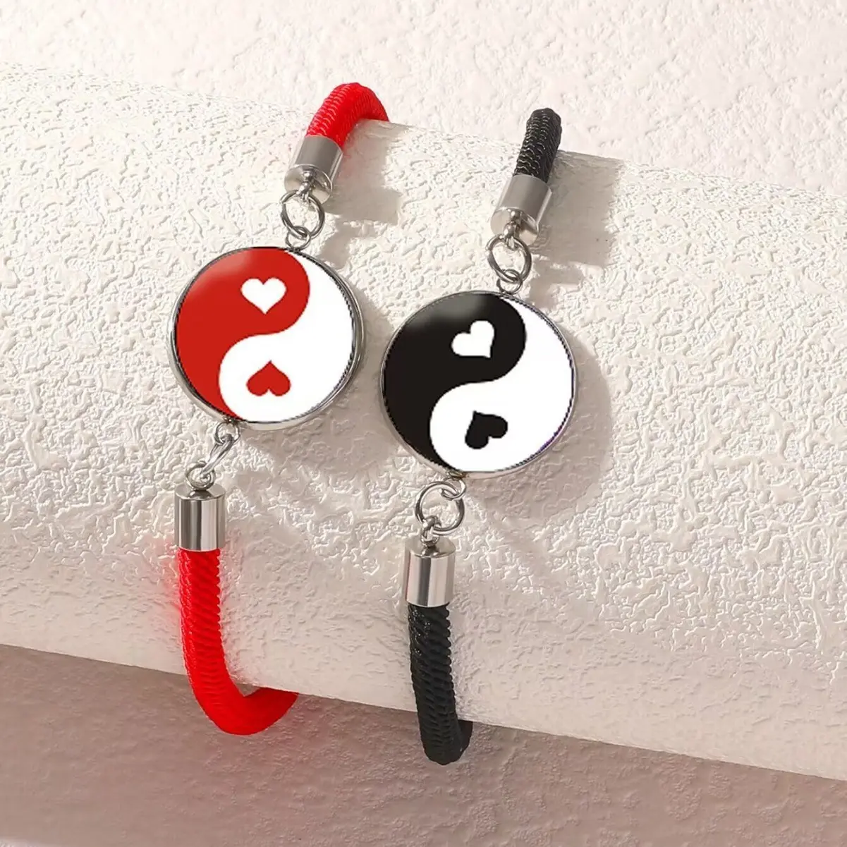 Luminous Tai Chi Black and Red Rope