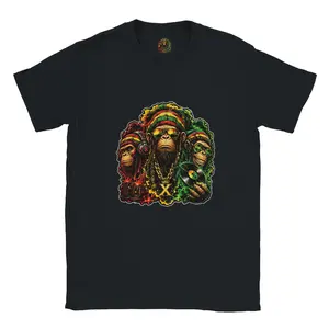 Rasta Reggae Monkey T-Shirt