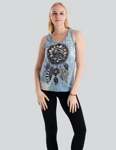 Stonewash tank top (TH-1495PK)