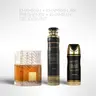 Khamrah Complete Set – Perfume 100ml + Air Freshener + Deodorant Body Spray | Long Lasting & Luxurious Scent