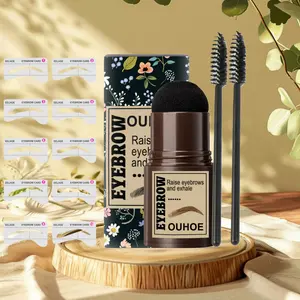 Stamp Eyebrow Powder Stick, Easy Brow Stamp for Hairline, Non-Toxic Liquid Eyebrow Shadow Powder, Perfect for Lazy People