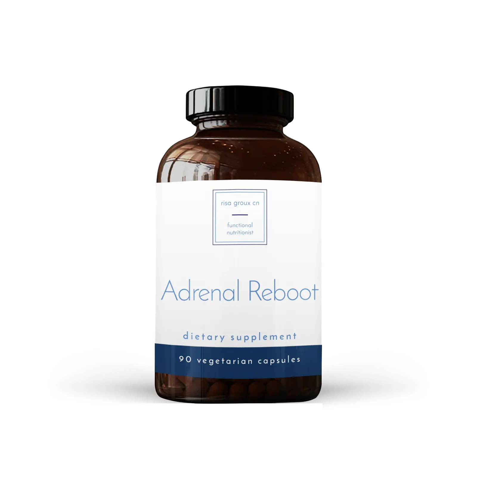 Risa Groux Nutrition Adrenal Reboot Dietary Supplement - Supports Healthy Cortisol Levels and HPTA Axis - Edible, Fitness