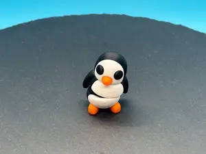 3D Printed Articulated Mini Penguin - Fidget Friend Animal