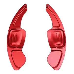 Steering wheel shifter accessories, aluminum shifter paddle extender, suitable for Volkswagen MK6, T-Roc MK2, Passat B8, T-Roc, T-Cross, Arteon 2018-2021