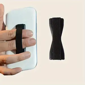 1pc phone grip holder, ABS finger strap holder, anti slip phone back sticker, lazy person holder, phone accessories, Cellphone Holder