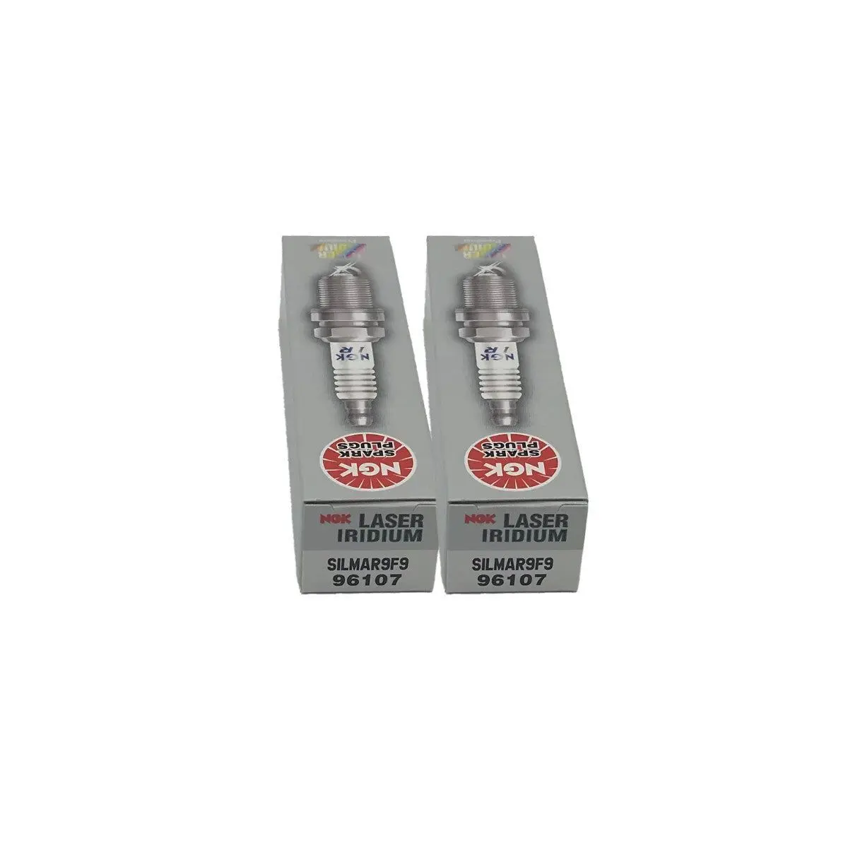 NGK Laser Iridium Spark Plug SILMAR9F9- 2 PACK