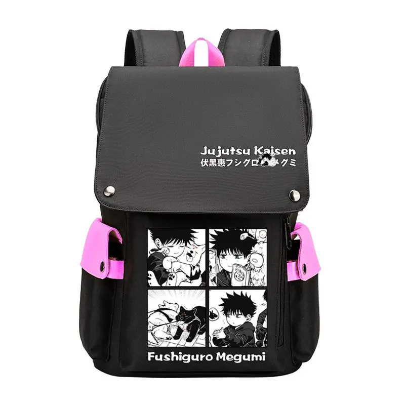 2026 New Jujutsu Kaisen Travel Backpack for Men, Large Capacity Backpack, Anime Travel Lightweight Backpack Luggage Bag