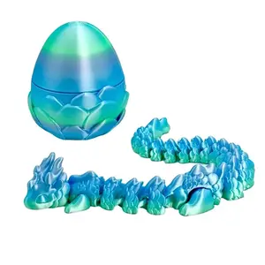 Vexxia Giant Articulated Kaida Dragon and Custom Egg Set