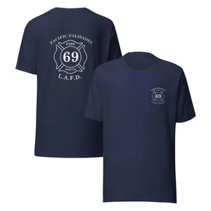 Palisades Fire Station 69 Support T-shirt - Stylish , 100% Proceeds Aid Rebuilding Efforts Tshirt
