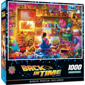 Back in Time - Girl Power 1000 Piece Jigsaw Puzzle